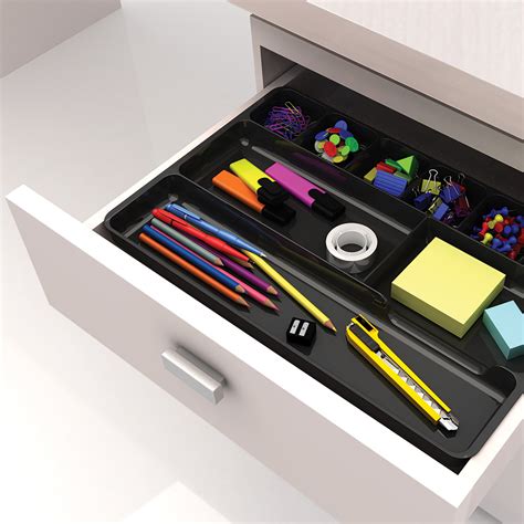 office depot drawer organizer|office drawer organizer trays 7x12.